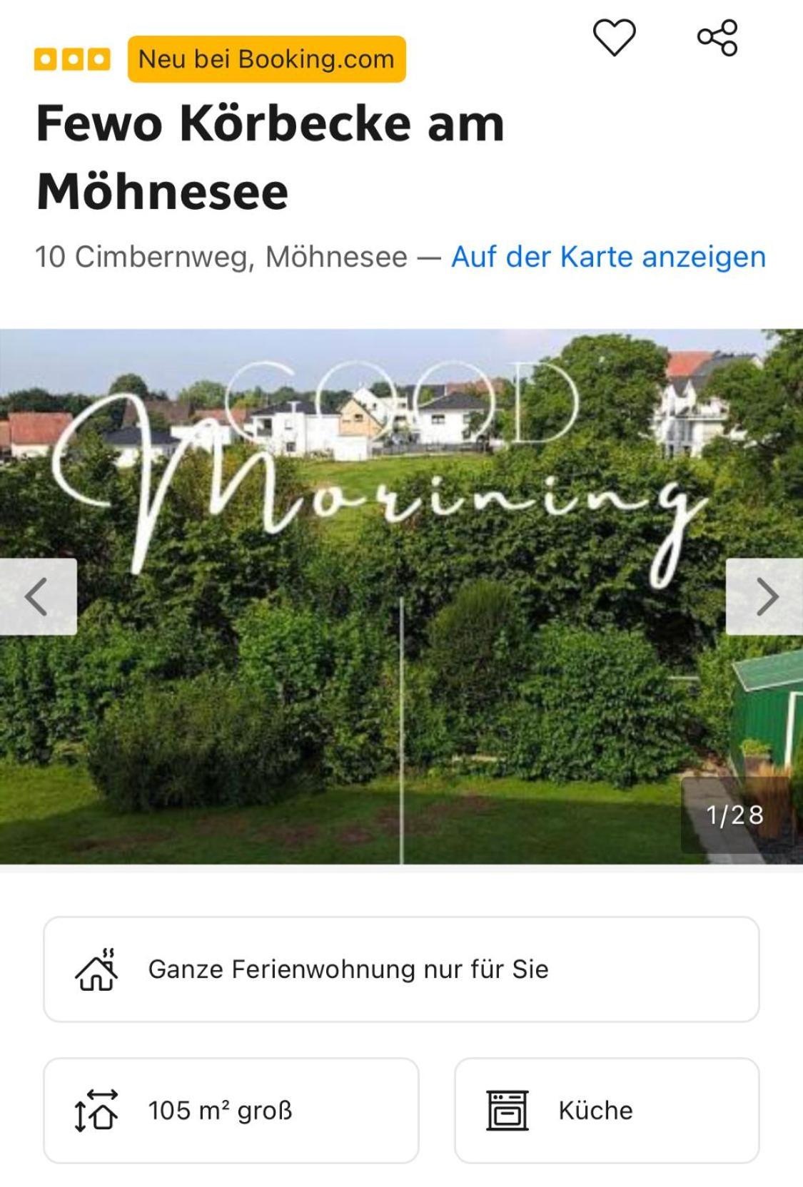 Ferienwohnung Koerbecke Am Möhnesee Dış mekan fotoğraf